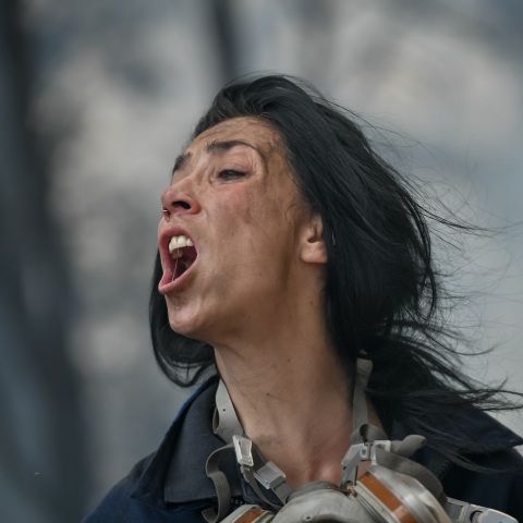 Πυρκαγιά στην Βορειοανατολική Αττική, Παρασκευή 6 Αυγούστου 2021. Στιγμιότυπο από τις Αφίδνες