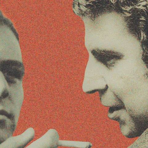 Γιώργος Παυριανός και Μίκης Θεοδωράκης