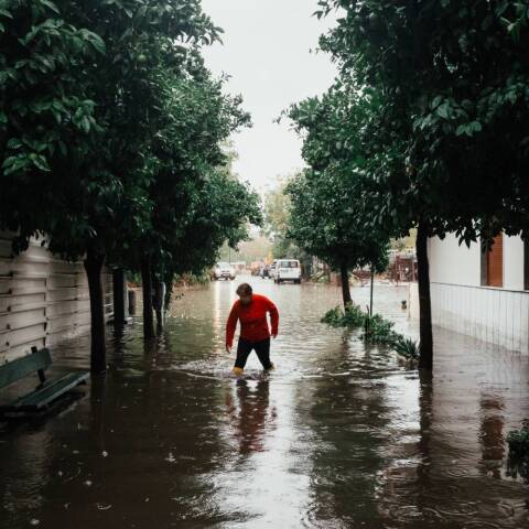 Κακοκαρία «Μπάλλος»: Οι πλημμύρες του Κολωνού από τον φωτογράφο Θοδωρή Ρήγο