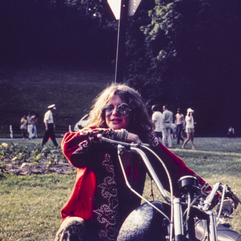 Η τραγουδίστρια Janis Joplin