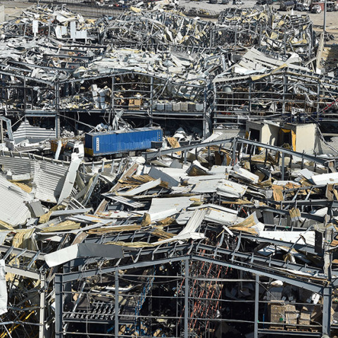 Βηρυτός μετά τη φονική έκρηξη