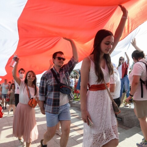 Μινσκ: Ξεκίνησε η «Πορεία για την Ελευθερία» της αντιπολίτευσης