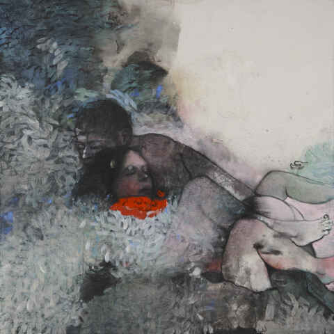 Πίνακας της Μαρίας Γιαννακάκη από την έκθεση «Ανοιξη τον Χειμώνα»