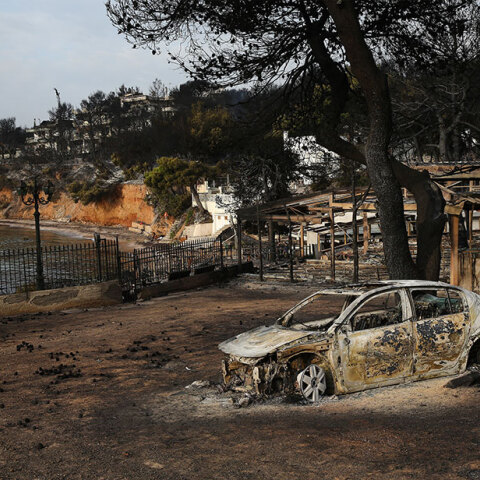 Πυρκαγιά στο Μάτι