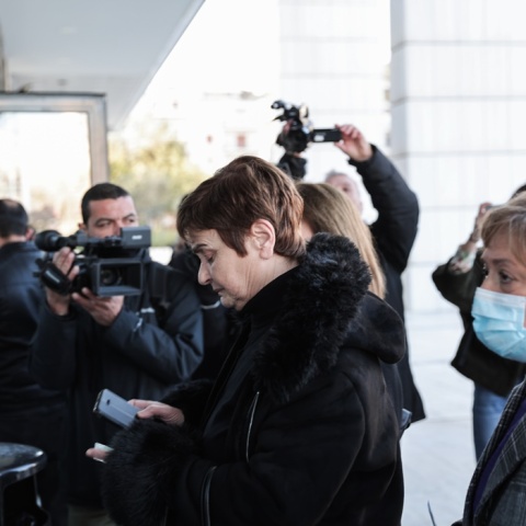 Η μητέρα της δολοφονημένης Ελένης Τοπαλούδη, κ. Κούλα