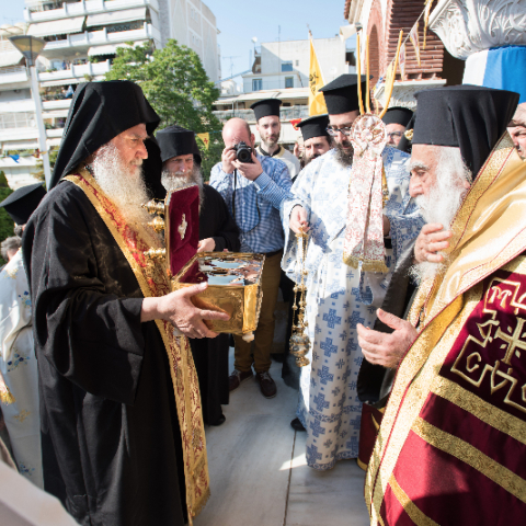 Για πρώτη φορά στην Αττική οι Τίμιες Κάρες των Αγίων Αναργύρων