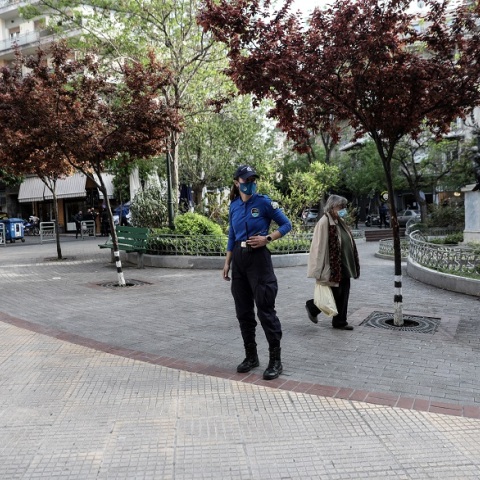 Κυψέλη: Η ομάδα «ΟΔΟΣ» στην πλατεία Αγίου Γεωργίου