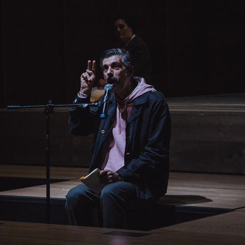 Έκτορας Λυγίζος - «Ο Κολοκοτρώνης ατενίζει το μέλλον - Γυναίκες προετοιμάζονται για την επανάσταση κι εγώ, κάτι θα σκέφτομαι» (Εναλλακτική Σκηνή, ΕΛΣ)