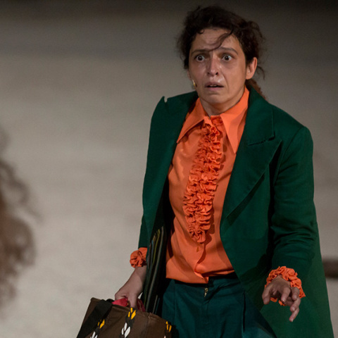 Εύη Σαουλίδου, «Βάτραχοι» (Φεστιβάλ Αθηνών-Επιδαύρου)