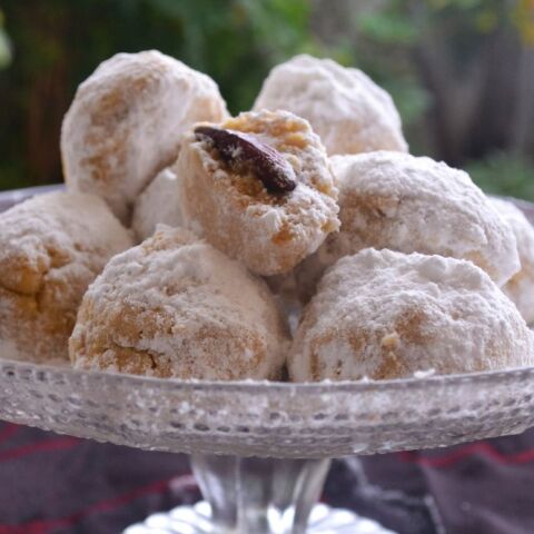 Κουραμπιέδες με αμύγδαλο