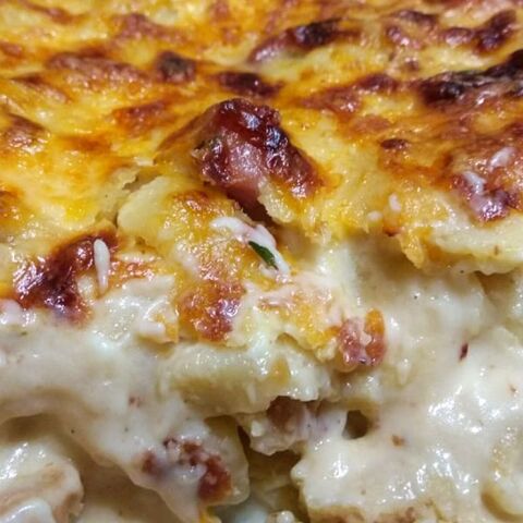 Τορτελίνια αλά Mac n Cheese στον φούρνο