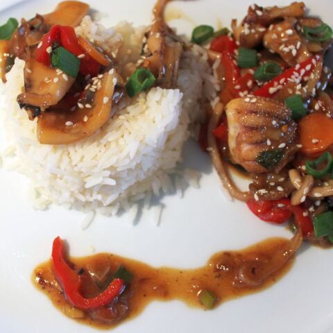 Συνταγή για γλυκόξινες σουπιές