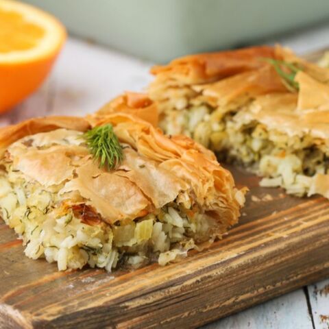 Συνταγή για μπακαλιαρόπιτα