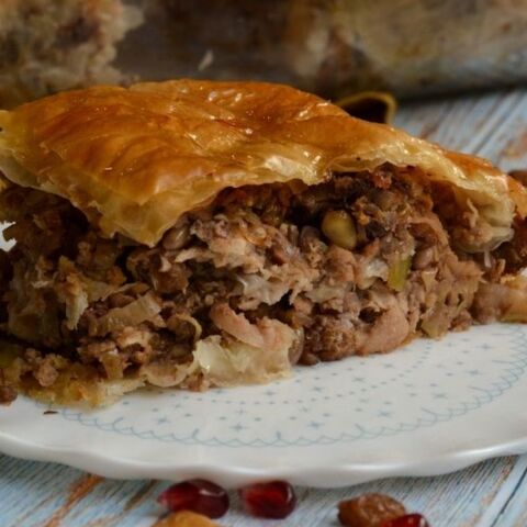 Πίτα με το κοτόπουλο που περίσσεψε