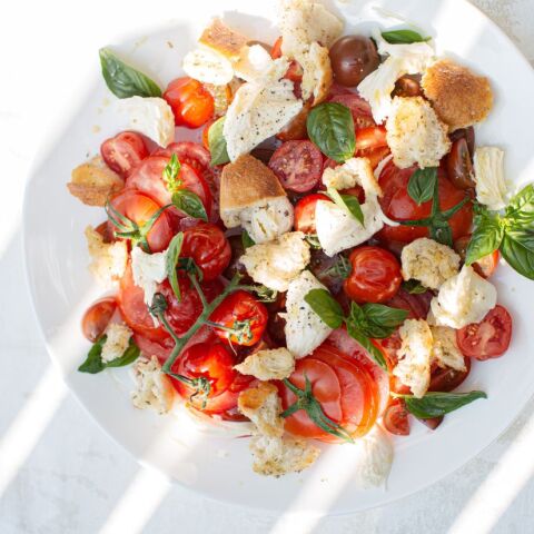 Σαλάτα Caprese με προσούτο