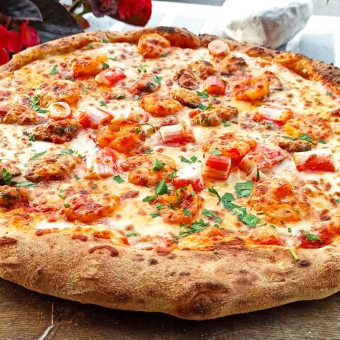 Συνταγή για πίτσα θαλασσινών