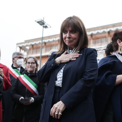 Η Πρόεδρος της Δημοκρατίας, Κατερίνα Σακελλαροπούλου, ευχαριστεί τους πολίτες στα ελληνόφωνα χωριά της Κάτω Ιταλίας