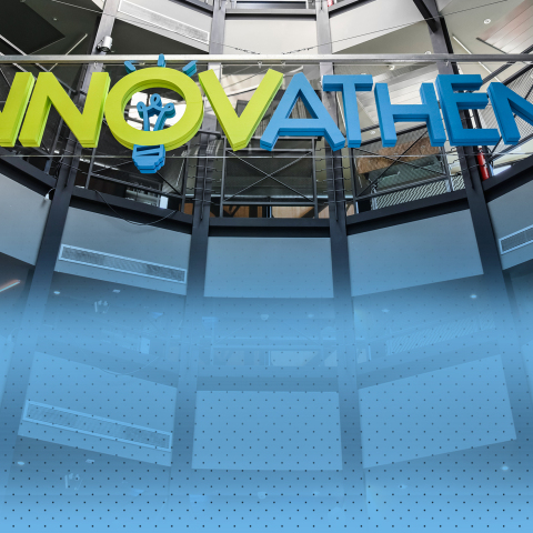 Το κτίριο του INNOVATHENS στην Τεχνόπολη του Δήμου Αθηναίων