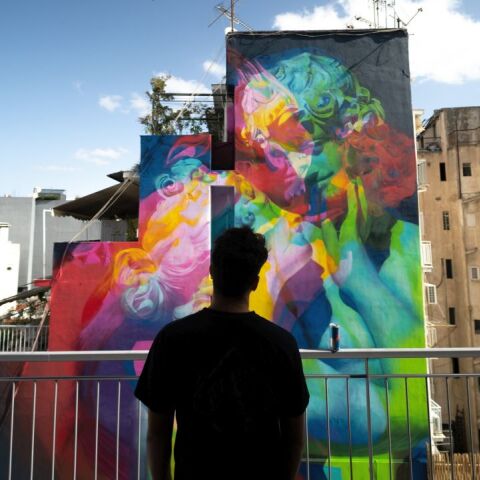 Eternal Luv, το νέο mural της Αθήνας