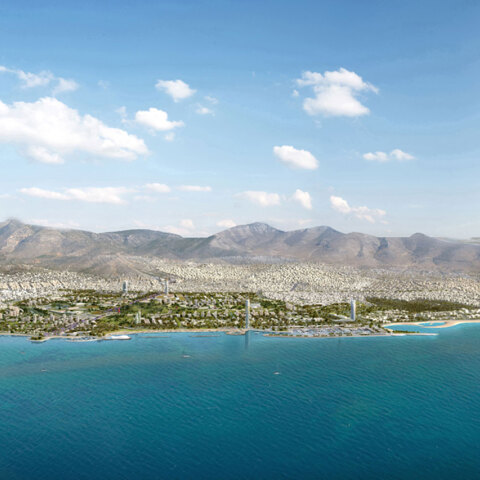 Έργα ανάπλασης Ελληνικού - Lamda Development