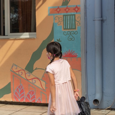 Αγιασμός σε σχολείο της Θεσσαλονίκης - Οι μαθητές επέστρεψαν σήμερα στα θρανία 