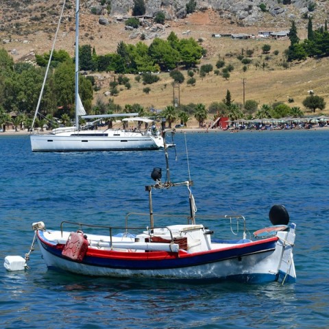 Παραλία της Καραθώνας στο Ναύπλιο