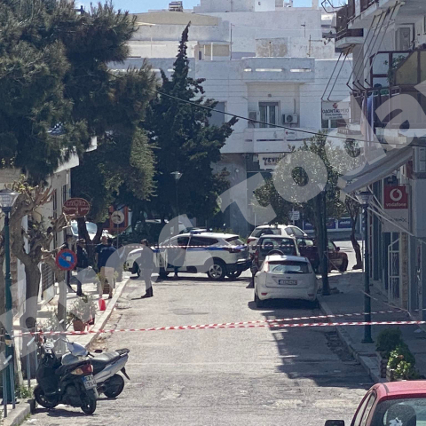 Το σημείο της δολοφονίας του 50χρονου στην Τήνο