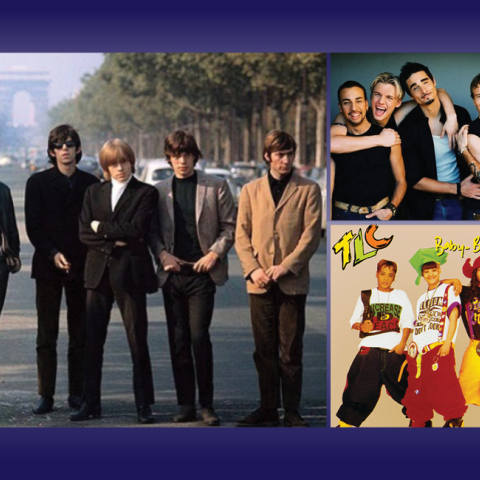 Rolling Stones, Backstreet Boys, Britney Spears, TLC