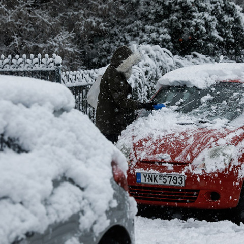 ΚΑΚΟΚΑΙΡΙΑ ΜΗΔΕΙΑ / ΧΙΟΝΟΠΤΩΣΗ ΣΤΗΝ ΝΕΑ ΣΜΥΡΝΗ 