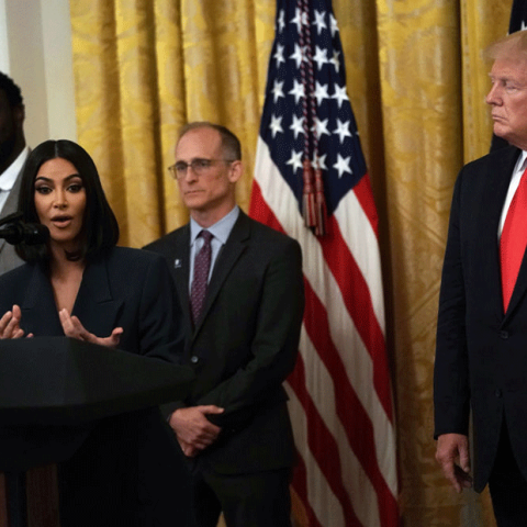 Κιμ Καρντάσιαν στον Λευκό Οίκο