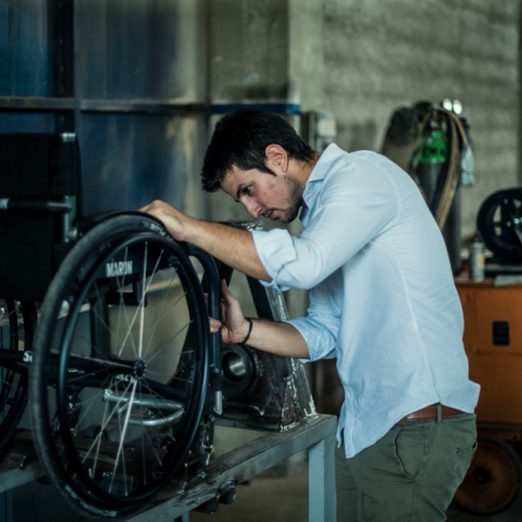 Φαίδρος Παναγόπουλος, 525 Handmade Wheelchairs