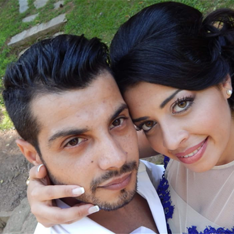 Ο 35χρονος Μουσταφά, το νεαρότερο θύμα του κορωνοϊού στην Ελλάδα, με τη σύζυγό του