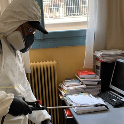 Απολυμάνσεις σε σχολικές μονάδες 