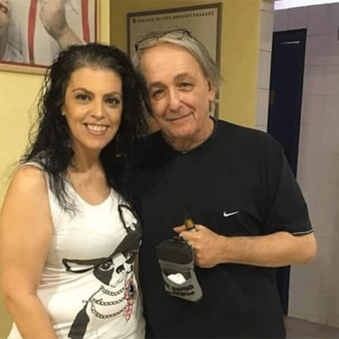 Έλενα Μαστραγγελλή, Ανδρέας Μικρούτσικος