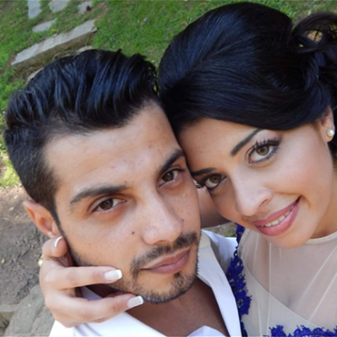 Ο 35χρονος Μουσταφά, το νεαρότερο θύμα του κορωνοϊού στην Ελλάδα, με τη σύζυγό του