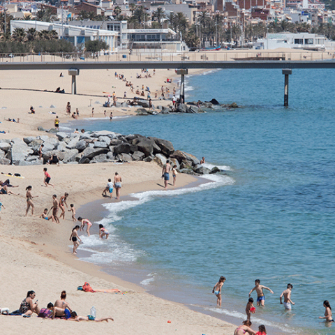 Ισπανία - Παραλίες στη Βαρκελώνη