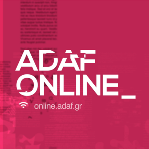 Το 16ο Διεθνές Φεστιβάλ Ψηφιακών Τεχνών της Ελλάδας, Athens Digital Arts Festival (ADAF), ο μακροβιότερος θεσμός για τη σύγχρονη ψηφιακή κουλτούρα στην Ελλάδα (est. 2005), εξελίσσεται και γίνεται και ONLINE.