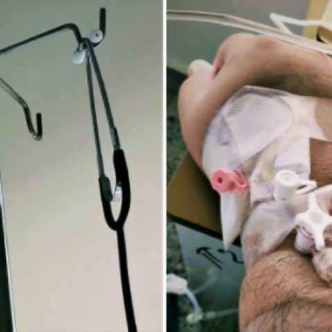 Νοσεί από κορωνοϊό ο Γιάννης Πιτσιώρας, στέλεχος του ΚΙΝΑΛ από τη Θεσσαλονίκη, ο οποίος στέλνει μήνυμα στους αρνητές της πανδημίας από τη μονάδα θεραπείας