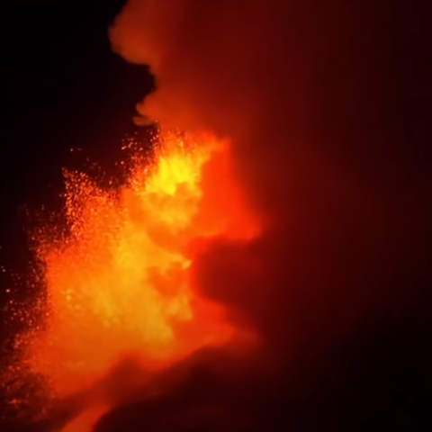 Έκρηξη στην Αίτνα 