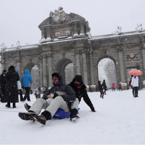 Ισπανία χιόνια