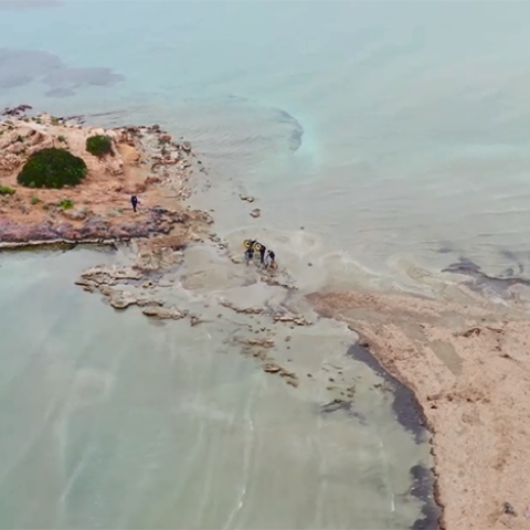  Μικρό Καβούρι - Υποχώρησε η θάλασσα