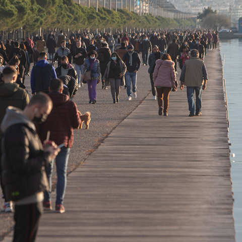 ΒΟΛΤΑ ΓΙΑ ΤΟΥΣ ΘΕΣΣΑΛΟΝΙΚΕΙΣ ΣΤΗΝ ΝΕΑ ΠΑΡΑΛΙΑ ΤΗΣ ΠΟΛΗΣ