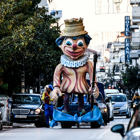 ΒΟΛΤΑ ΤΟΥ ΒΑΣΙΛΙΑ ΚΑΡΝΑΒΑΛΟΥ ΣΤΟΥΣ ΔΡΟΜΟΥ ΤΗΣ ΠΡΕΒΕΖΑΣ