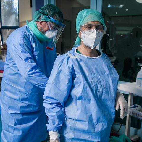  ΝΟΣΟΚΟΜΕΙΟ ΑΝΑΦΟΡΑΣ COVID-19 "ΣΩΤΗΡΙΑ"-ΣΤΙΓΜΙΟΤΥΠΑ ΑΠΟ ΤΗΝ ΜΟΝΑΔΑ ΕΝΤΑΤΙΚΗΣ ΘΕΡΑΠΕΙΑΣ