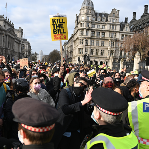Λονδίνο διαδηλώσεις 