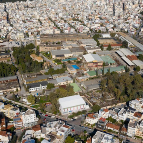 Μετατροπή του παλιού εργοστασίου της ΠΥΡΚΑΛ σε πάρκο με την προτεινόμενη ονομασία «Ανδρέας Λεντάκης»