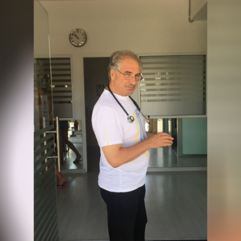 Ο Κύπριος γιατρός Μιχάλης Μάρκου©Facebook