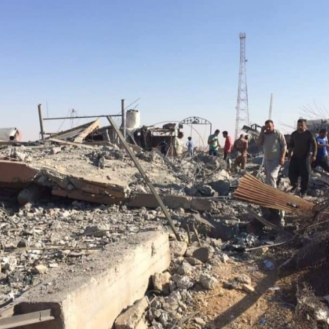 Aπό την επίθεση της Τουρκίας εναντίον κλινικής στην περιοχή Σίντζαρ στο Ιράκ © YouTube