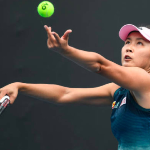Η τενίστρια Πένγκ Σουέι