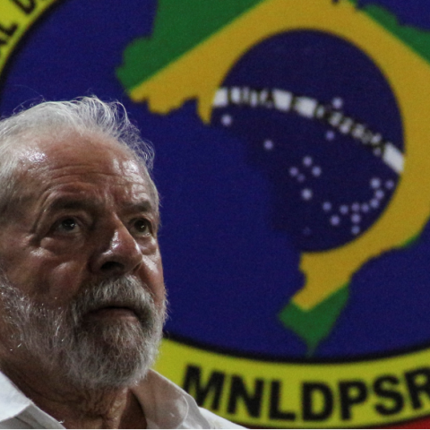 Ο αριστερός πρώην πρόεδρος της Βραζιλίας Λουίς Ινάσιο Λούλα ντα Σίλβα